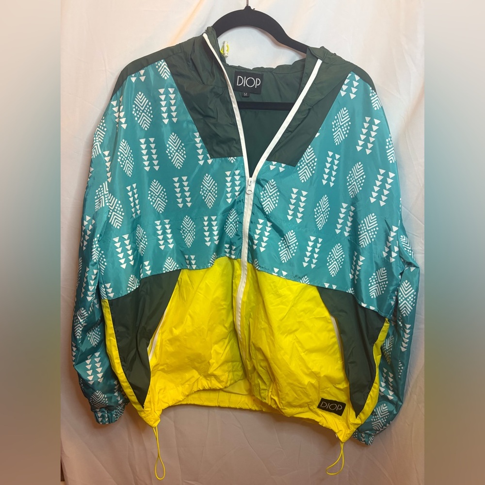 Men's Green and Yellow Jacket